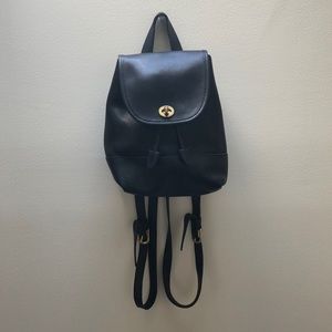 Vintage Coach leather backpack